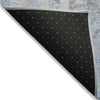 Piper Looms Chantille Abstract ACN1848 Sky Machine Washable Area Rug Backing Image