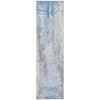 Piper Looms Chantille Abstract ACN1848 Sky Machine Washable Area Rug Runner Main Image