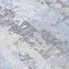 Piper Looms Chantille Abstract ACN1848 Sky Machine Washable Area Rug Swatch Image