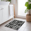 Piper Looms Chantille Stripes ACN1849 Black Machine Washable Area Rug Scatter Lifestyle Image Feature