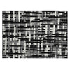 Piper Looms Chantille Stripes ACN1849 Black Machine Washable Area Rug Scatter Main Image