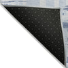 Piper Looms Chantille Stripes ACN1849 Blue Machine Washable Area Rug Backing Image
