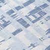 Piper Looms Chantille Stripes ACN1849 Blue Machine Washable Area Rug Swatch Image