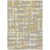 Piper Looms Chantille Stripes ACN1849 Gold Machine Washable Area Rug main image