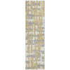 Piper Looms Chantille Stripes ACN1849 Gold Machine Washable Area Rug Runner Main Image