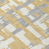 Piper Looms Chantille Stripes ACN1849 Gold Machine Washable Area Rug Swatch Image