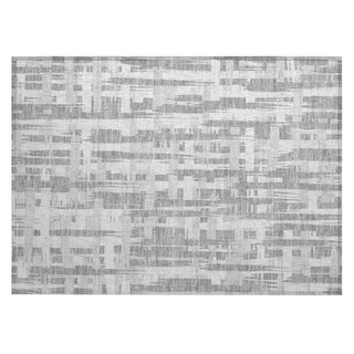 Piper Looms Chantille Stripes ACN1849 Gray Machine Washable Area Rug Scatter Main Image