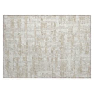 Piper Looms Chantille Stripes ACN1849 Ivory Machine Washable Area Rug Scatter Main Image