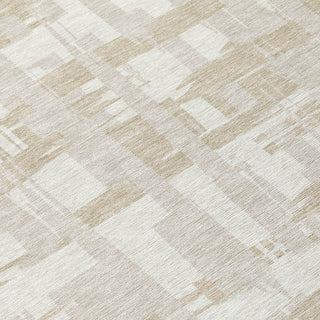 Piper Looms Chantille Stripes ACN1849 Ivory Machine Washable Area Rug Swatch Image