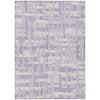 Piper Looms Chantille Stripes ACN1849 Lavender Machine Washable Area Rug main image