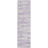 Piper Looms Chantille Stripes ACN1849 Lavender Machine Washable Area Rug Runner Main Image