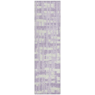 Piper Looms Chantille Stripes ACN1849 Lavender Machine Washable Area Rug Runner Main Image