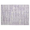Piper Looms Chantille Stripes ACN1849 Lavender Machine Washable Area Rug Scatter Main Image