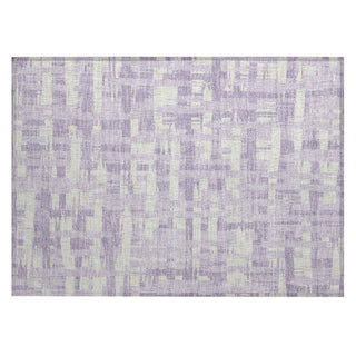 Piper Looms Chantille Stripes ACN1849 Lavender Machine Washable Area Rug Scatter Main Image