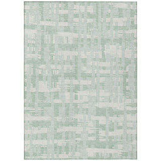 Piper Looms Chantille Stripes ACN1849 Mint Machine Washable Area Rug main image