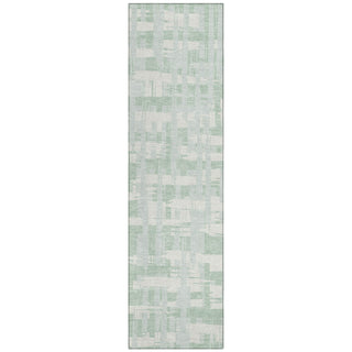 Piper Looms Chantille Stripes ACN1849 Mint Machine Washable Area Rug Runner Main Image