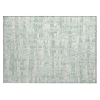 Piper Looms Chantille Stripes ACN1849 Mint Machine Washable Area Rug Scatter Main Image