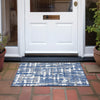 Piper Looms Chantille Stripes ACN1849 Navy Machine Washable Area Rug Scatter Outdoor Lifestyle Image Feature