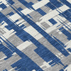 Piper Looms Chantille Stripes ACN1849 Navy Machine Washable Area Rug Swatch Image