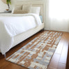 Piper Looms Chantille Stripes ACN1849 Paprika Machine Washable Area Rug Runner Lifestyle Image Feature
