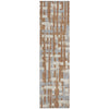 Piper Looms Chantille Stripes ACN1849 Paprika Machine Washable Area Rug Runner Main Image