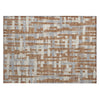 Piper Looms Chantille Stripes ACN1849 Paprika Machine Washable Area Rug Scatter Main Image