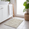 Piper Looms Chantille Stripes ACN1849 Taupe Machine Washable Area Rug Scatter Lifestyle Image Feature