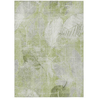 Piper Looms Chantille Floral ACN1850 Aloe Machine Washable Area Rug main image
