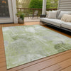 Piper Looms Chantille Floral ACN1850 Aloe Machine Washable Area Rug Outdoor Lifestyle Image Feature