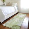 Piper Looms Chantille Floral ACN1850 Aloe Machine Washable Area Rug Runner Lifestyle Image Feature