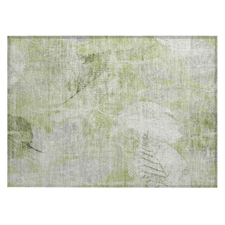 Piper Looms Chantille Floral ACN1850 Aloe Machine Washable Area Rug Scatter Main Image