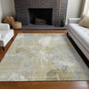 Piper Looms Chantille Floral ACN1850 Beige Machine Washable Area Rug Lifestyle Image Feature