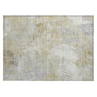 Piper Looms Chantille Floral ACN1850 Beige Machine Washable Area Rug Scatter Main Image