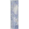 Piper Looms Chantille Floral ACN1850 Denim Machine Washable Area Rug Runner Main Image