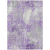 Piper Looms Chantille Floral ACN1850 Lavender Machine Washable Area Rug main image