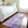 Piper Looms Chantille Floral ACN1850 Lavender Machine Washable Area Rug Runner Lifestyle Image Feature