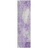 Piper Looms Chantille Floral ACN1850 Lavender Machine Washable Area Rug Runner Main Image