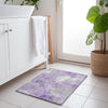 Piper Looms Chantille Floral ACN1850 Lavender Machine Washable Area Rug Scatter Lifestyle Image Feature