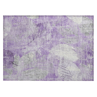 Piper Looms Chantille Floral ACN1850 Lavender Machine Washable Area Rug Scatter Main Image