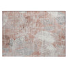 Piper Looms Chantille Floral ACN1850 Salmon Machine Washable Area Rug Scatter Main Image