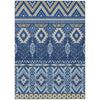 Piper Looms Chantille Aztec ACN1851 Navy Machine Washable Area Rug main image