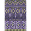 Piper Looms Chantille Aztec ACN1851 Purple Machine Washable Area Rug main image