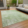 Piper Looms Chantille Modern ACN1852 Aloe Machine Washable Area Rug Outdoor Lifestyle Image Feature