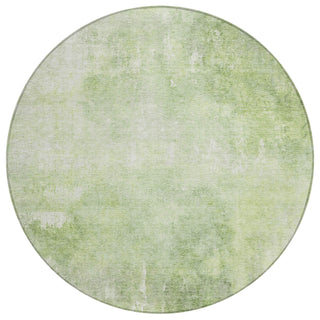 Piper Looms Chantille Modern ACN1852 Aloe Machine Washable Area Rug Round Main Image