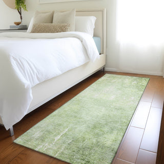 Piper Looms Chantille Modern ACN1852 Aloe Machine Washable Area Rug Runner Lifestyle Image Feature