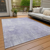 Piper Looms Chantille Modern ACN1852 Lavender Machine Washable Area Rug Outdoor Lifestyle Image Feature
