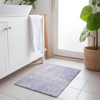 Piper Looms Chantille Modern ACN1852 Lavender Machine Washable Area Rug Scatter Lifestyle Image Feature