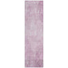 Piper Looms Chantille Modern ACN1852 Pink Machine Washable Area Rug Runner Main Image