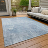 Piper Looms Chantille Modern ACN1852 Sky Machine Washable Area Rug Outdoor Lifestyle Image Feature