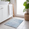 Piper Looms Chantille Modern ACN1852 Sky Machine Washable Area Rug Scatter Lifestyle Image Feature